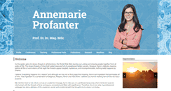 Desktop Screenshot of annemarieprofanter.com